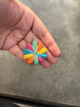Pendientes Flores Sonrientes