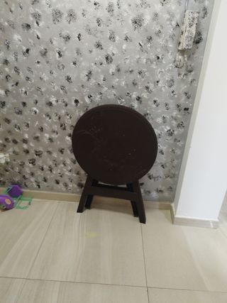 Mesa Plegable Marrón