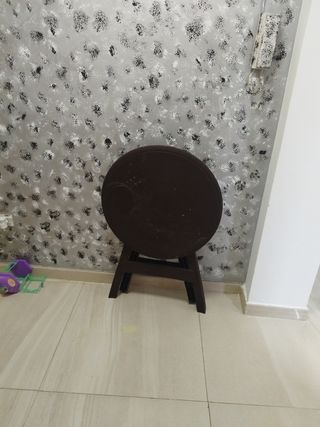 Mesa Plegable Marrón