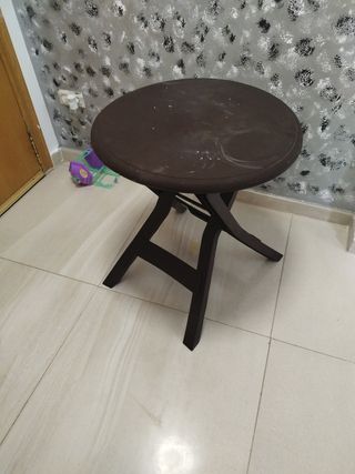 Mesa Plegable Marrón