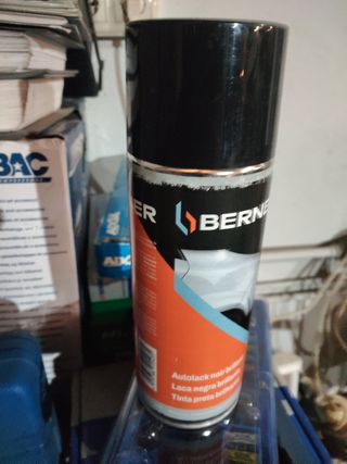 12 Spray pintura negra BERNER