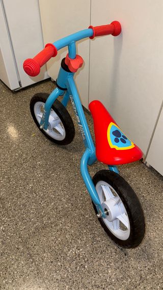 Mini bici sin pedales Patrulla Canina