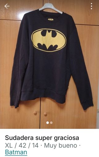 Sudadera Batman XL