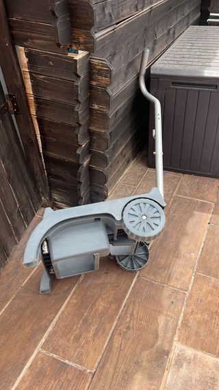 Carrito transporte limpiafondos