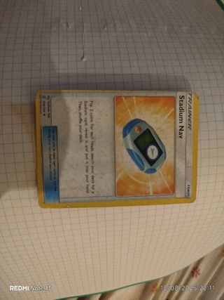 Carta Pokémon Stadium Nav