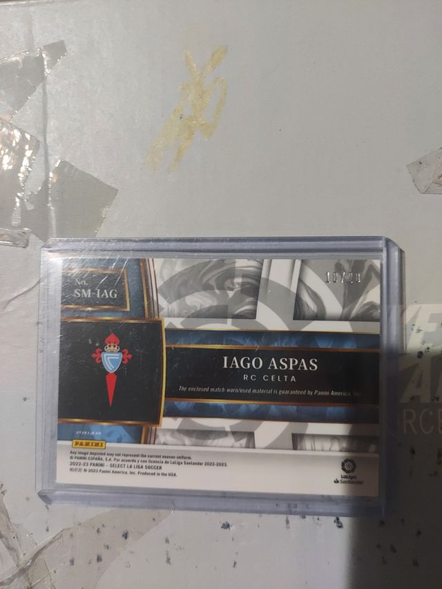 Carta de Iago Aspas Matchworn /20