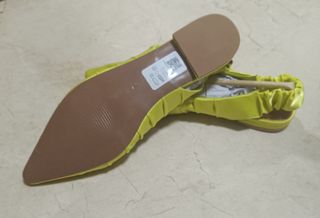 Zapatos planos ASSOS - Amarillos limón