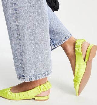 Zapatos planos ASSOS - Amarillos limón