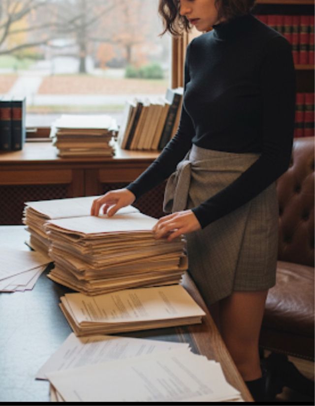 Minigonna Zara - Grigia a pieghe