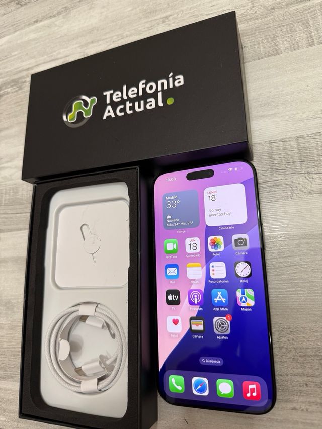 iPhone 16 promax 256 13/10/2024 102 ciclos 