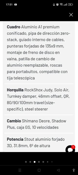 Bicicleta Specialized Rockhopper 29