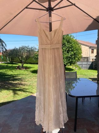 Vestido novia boho chic