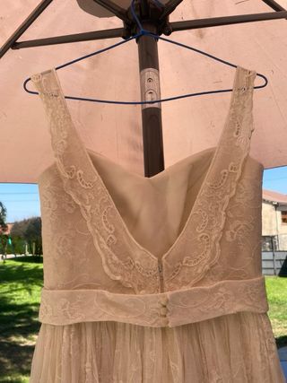 Vestido novia boho chic