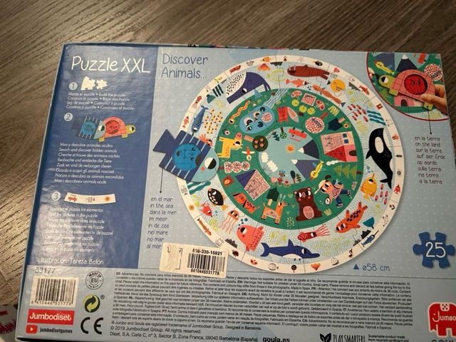 Puzzles infantiles: Minnie, detectives y animales