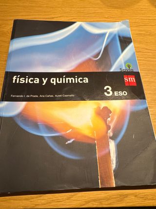 LIBRO FÍSICA Y QUÍMICA 3º ESO SM SAVIA