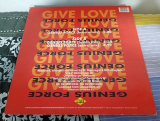 Vinilo Genius Force - Give Love