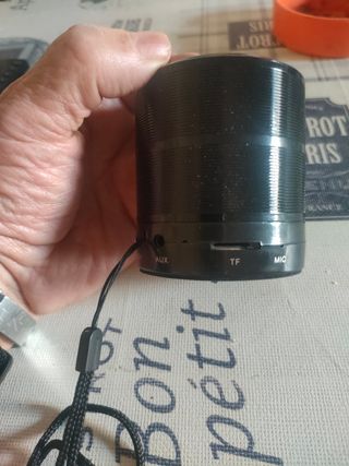 Altavoz Bluetooth Portátil Negro