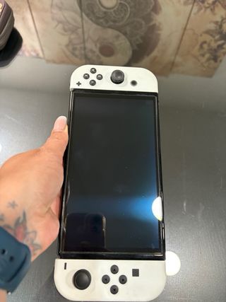 Nintendo Switch blanca
