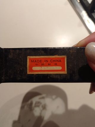 Diorama cinesa vintage in sughero