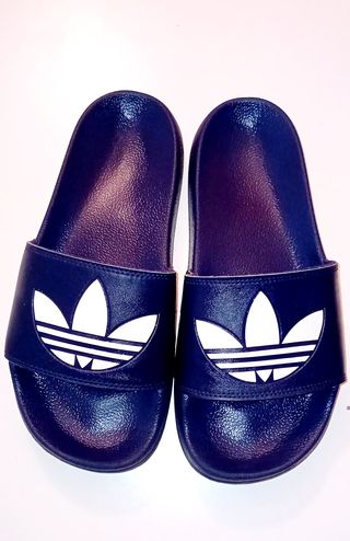 Chanclas Adidas Azul - Originales