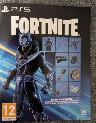 FORTNITE Paquete Estrella Cobalto PS5
