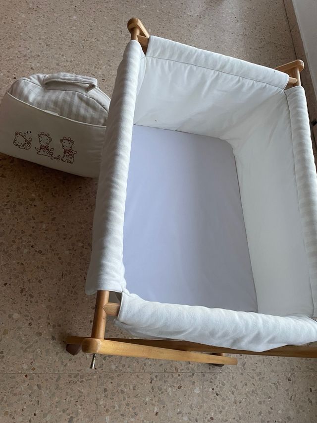 Cuna bebé plegable Completa   + bolso