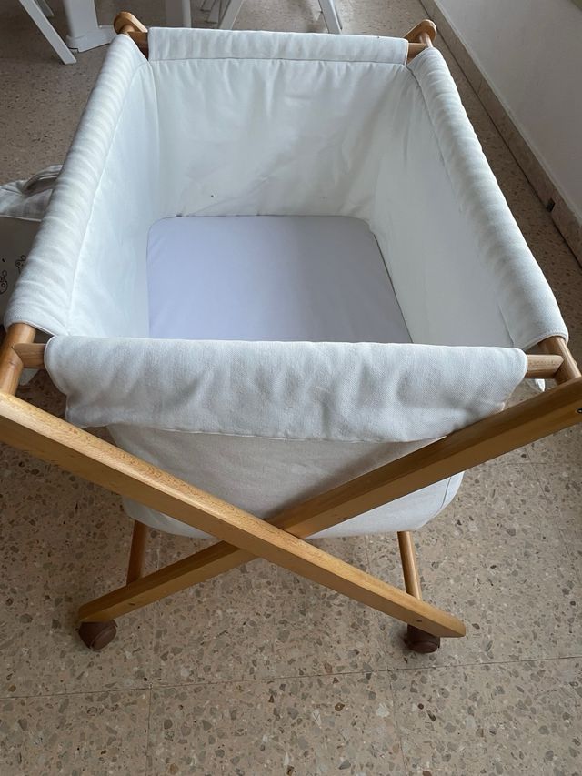 Cuna bebé plegable Completa   + bolso