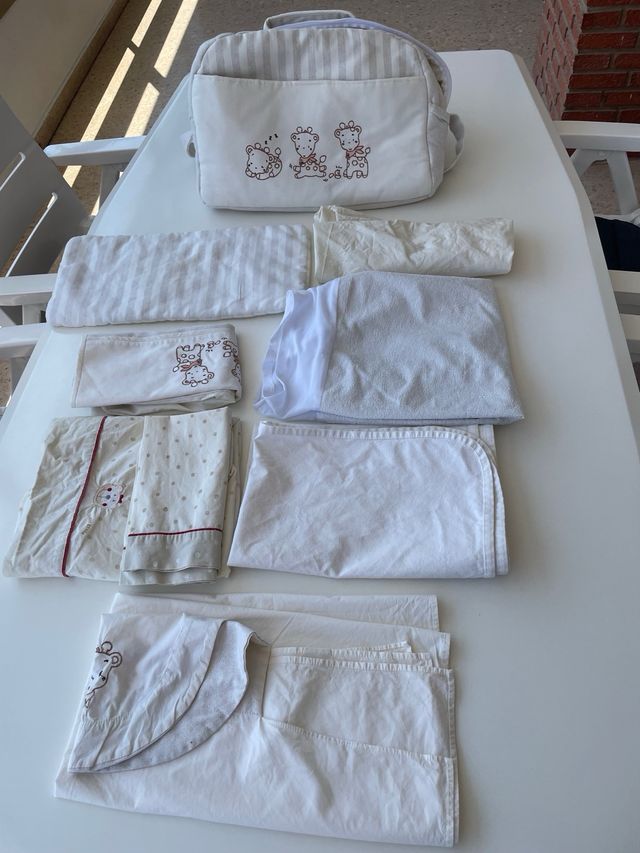 Cuna bebé plegable Completa   + bolso