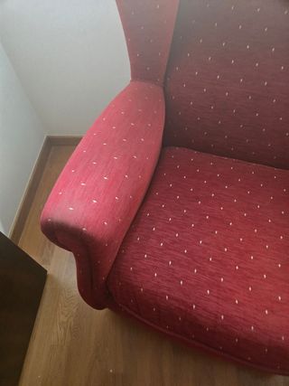 Sillón rojo - Dormitorio
