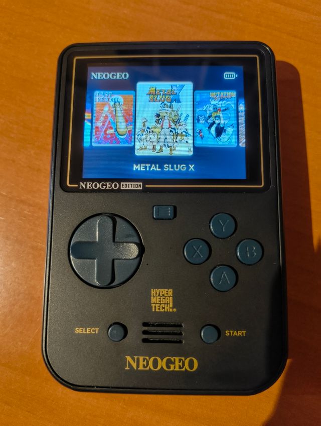 Neo Geo Super Pocket  + Cartucho Data Est Arcade