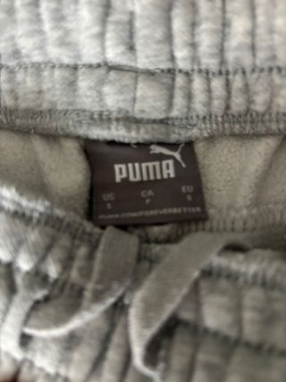 Pantalones Puma Gris - Talla S