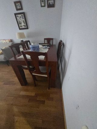 Mesa comedor 6 sillas madera