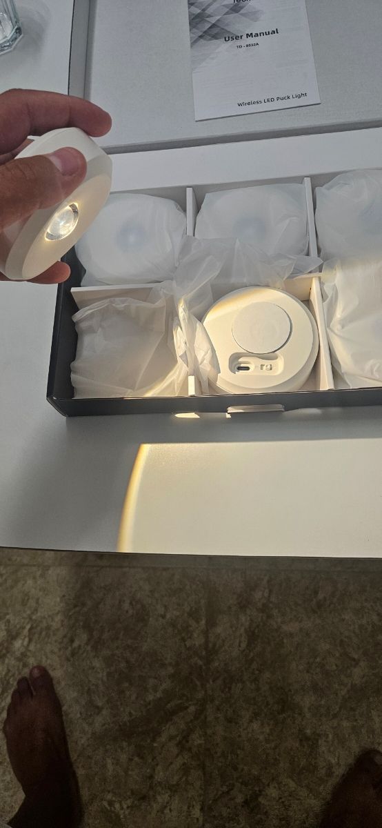 Luces LED multicolor - Pack de 6