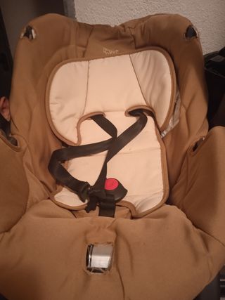 Carrito bebé beige 3 piezas