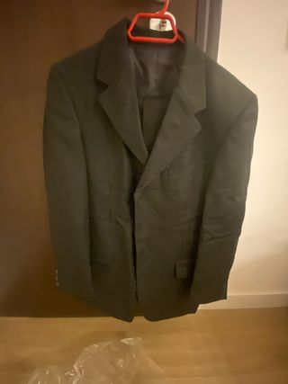 Traje caballero negro