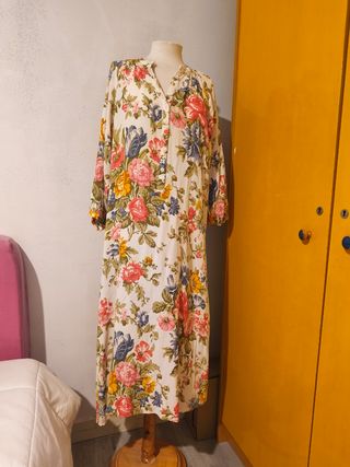 Vestido floral vintage