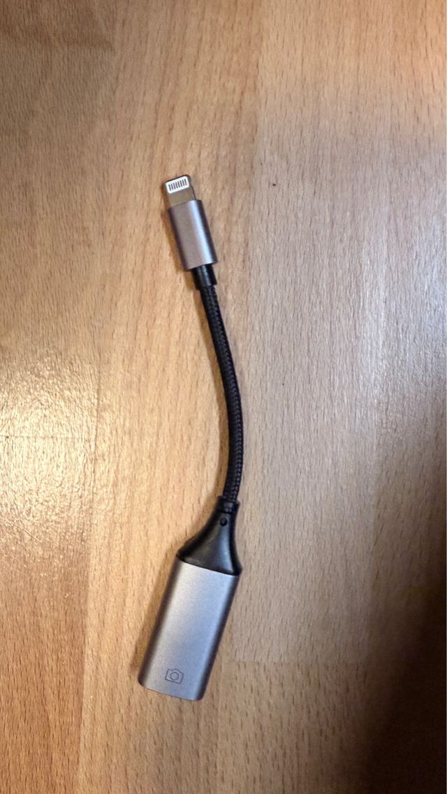 cable OTG Adaptador Lightning a USB A IPHONE