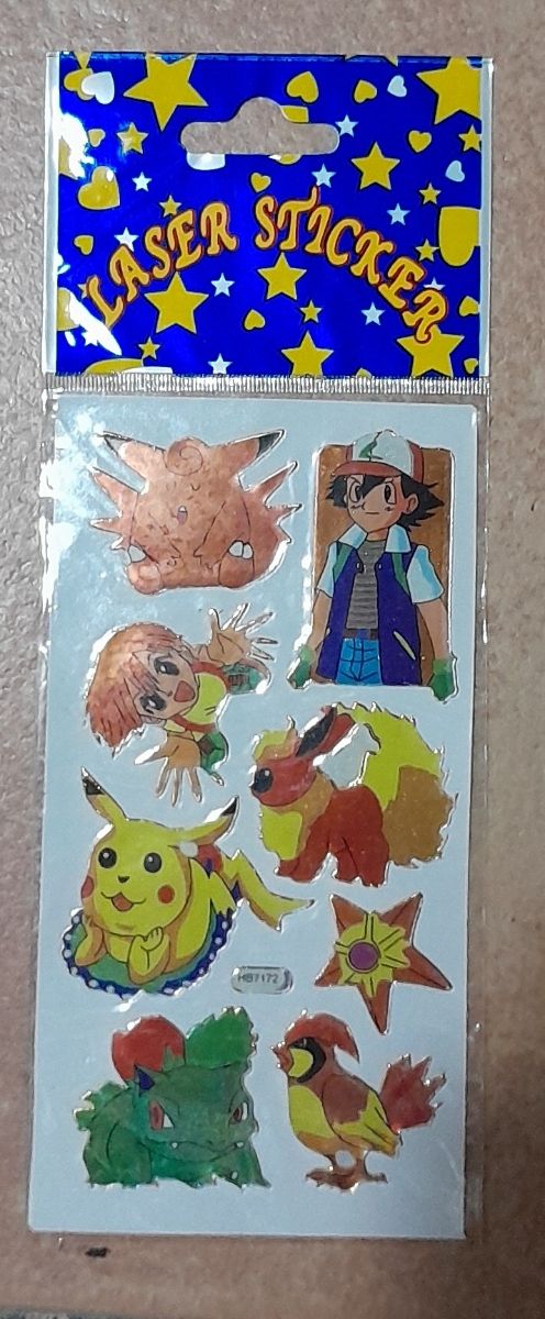 Pegatinas/ Adhesivos Pokemon - 15 unidades.