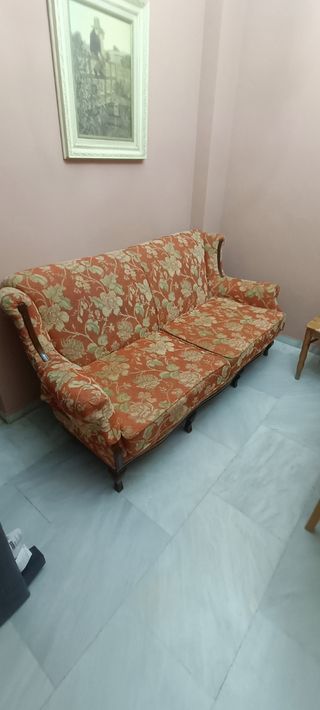 Sofá vintage floral