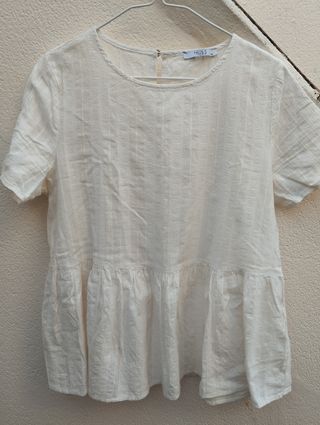 Blusa beige MUS3 - Talla M