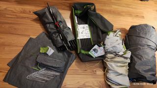 Tienda Coleman Octagonal - Verde Gris