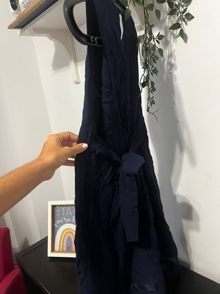 Vestido azul elegante
