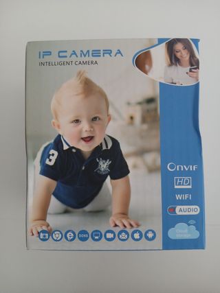 3 Cámaras IP WiFi - ¡Nuevas! De pared 