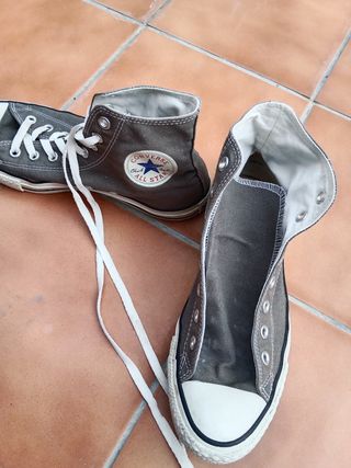 Converse Unisex Gris - Botas altas