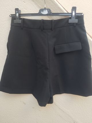 Shorts negros Zara - Talla S