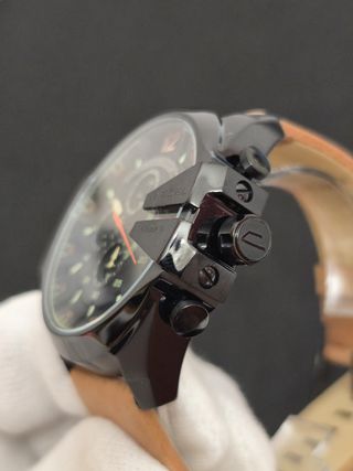 Reloj de hombre Diesel DZ4343 Mega Chief de piel