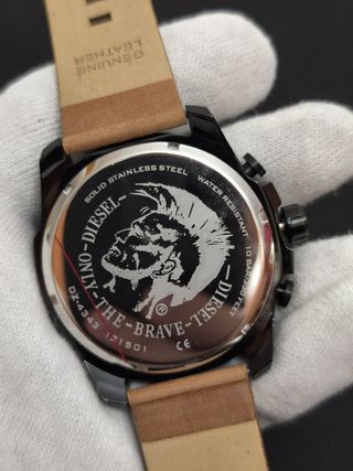 Reloj de hombre Diesel DZ4343 Mega Chief de piel