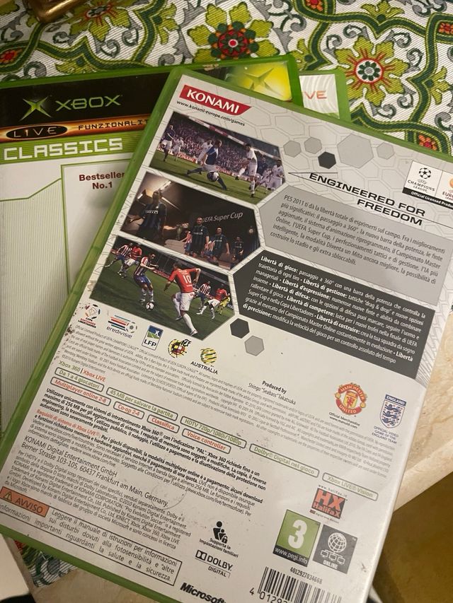 vendo 3  Giochi originali mai usati X box 360  