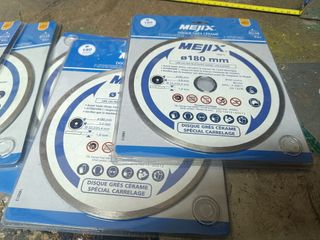 5 Discos  cerámicos Mejix 180mm.