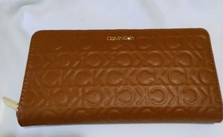 Cartera Calvin Klein marrón claro 
